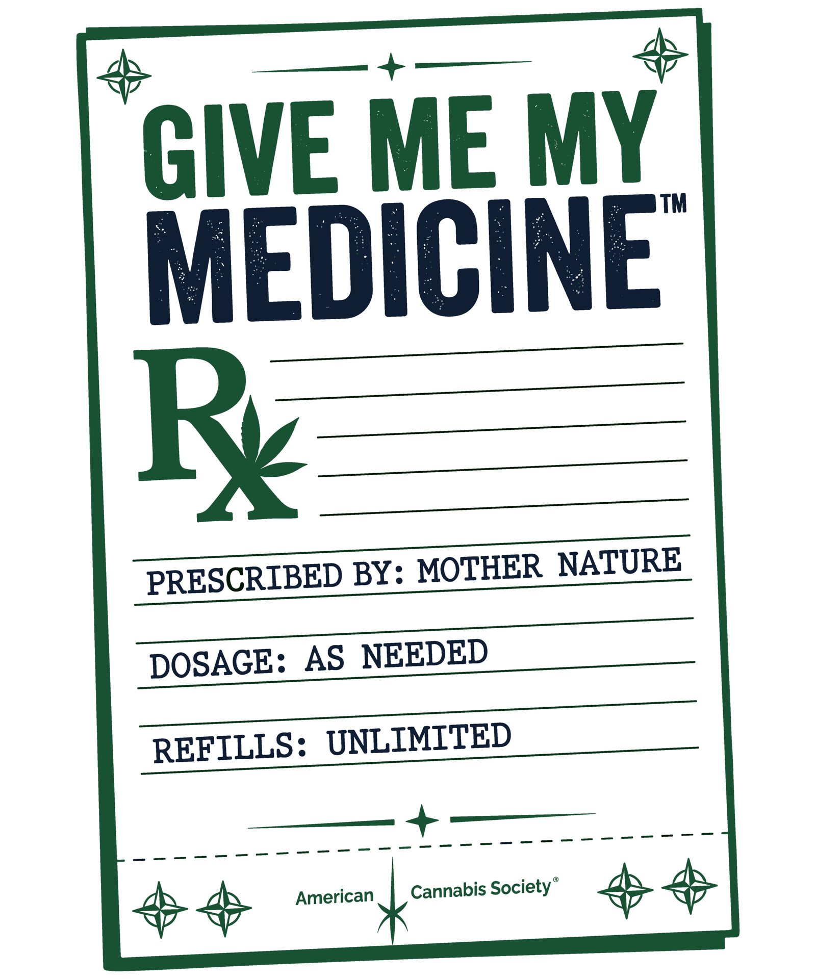 Give Me My Medicine™ | GreenRX™ Spring Green Dispensary Wisconsin Give Me My Medicine™ — GreenRX™ Spring Green Dispensary hemp dispensary Prescribed by Mother Nature Dosage As Needed Refills Unlimited