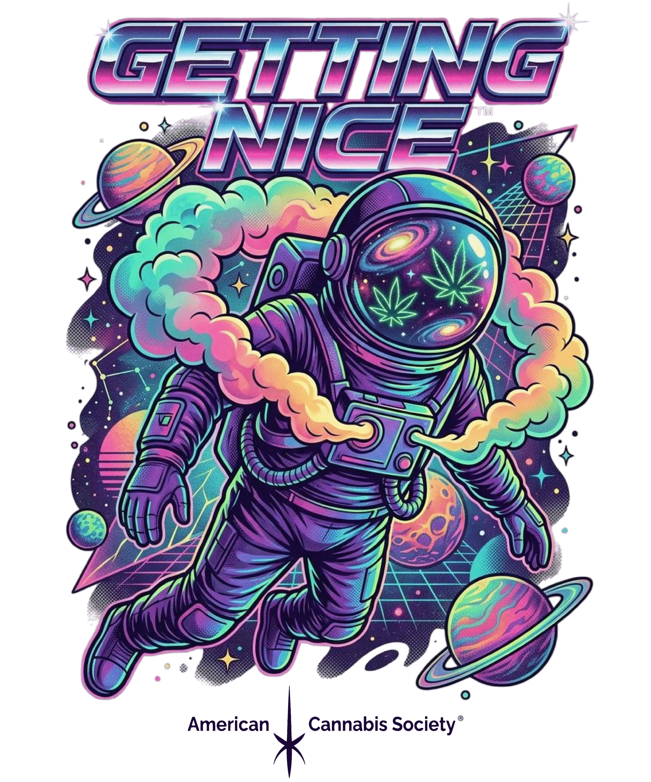 THCFACTOR affiliate program cannabis apparel astronaut graphic design